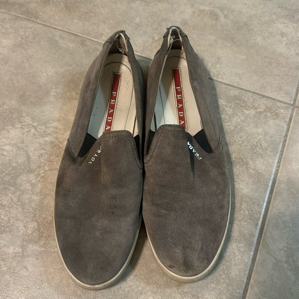 Prada slip ons